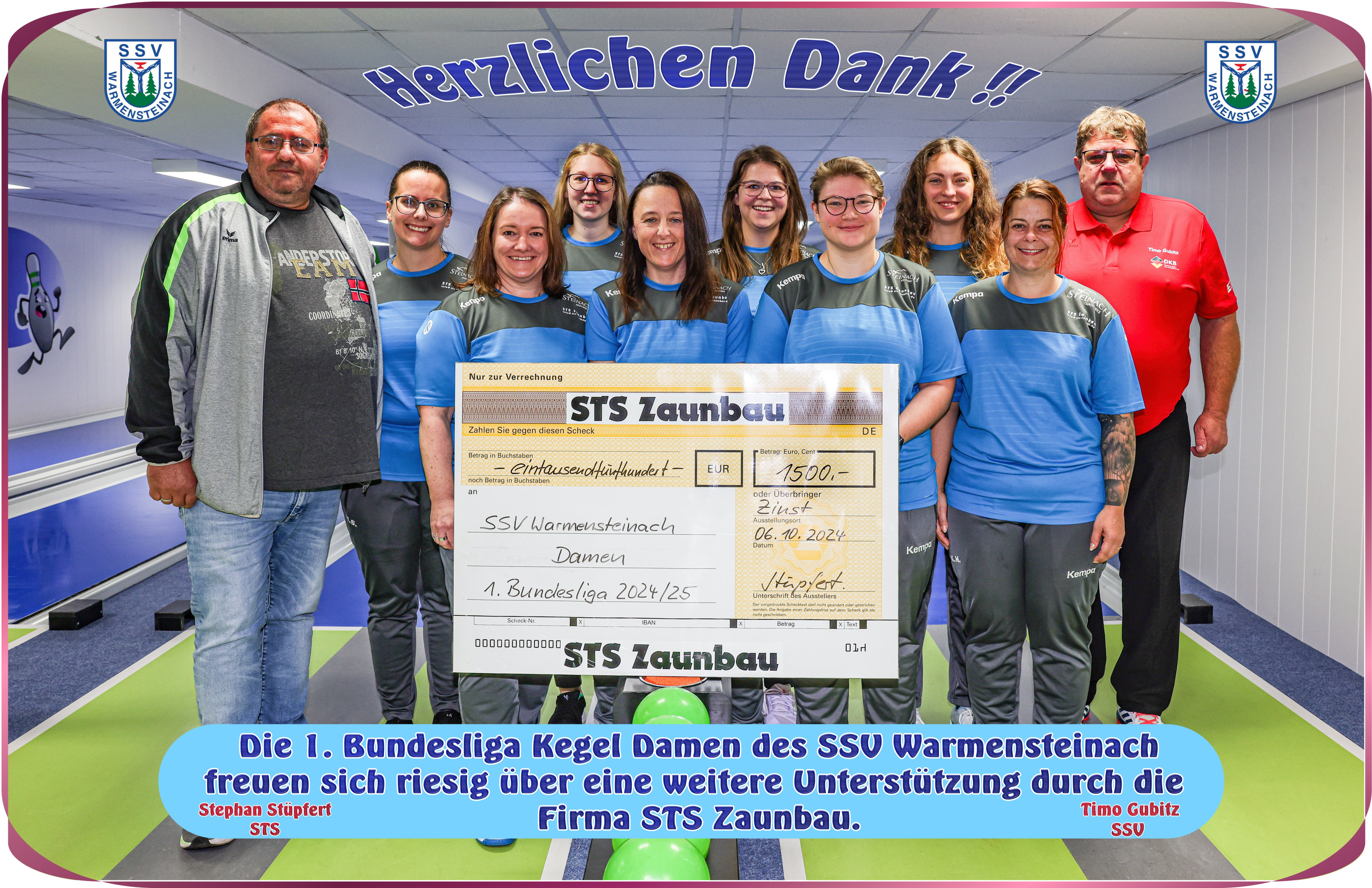 Sponsor STS Zaunbau